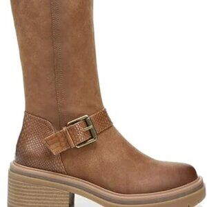 Naturalizer Adler High Shaft Boots 6.5 Wide Calf (Tan) New, Never worn